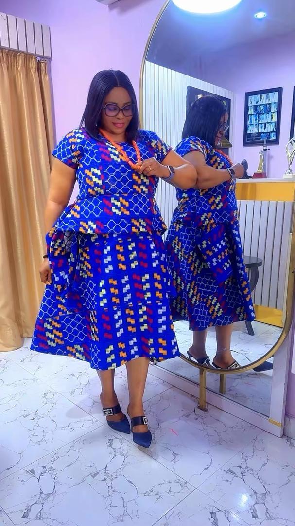 Akwete Flay Dress