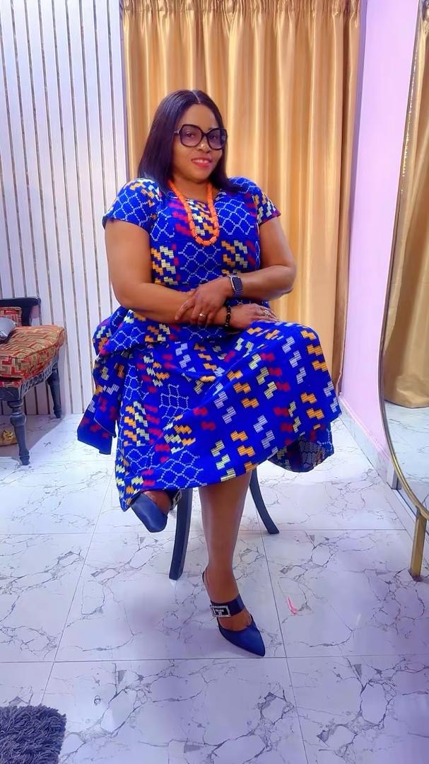 Elegant Akwete Dress